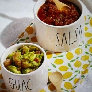 NEW Rae Dunn Guac/Salsa Bowls
